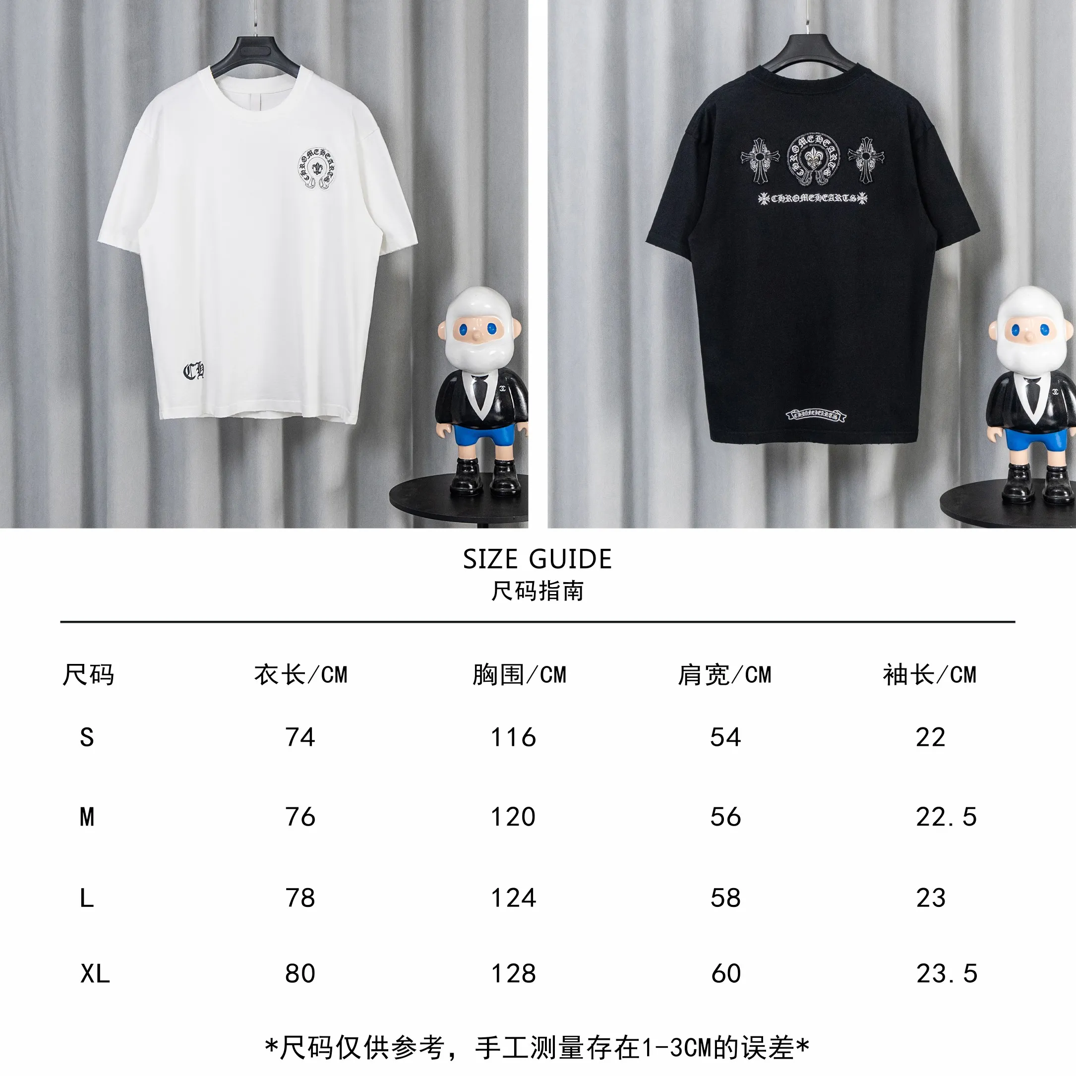 Chrome Hearts CH Black 2026 Authentic 0 Quality 0 Sizes: S M L XL